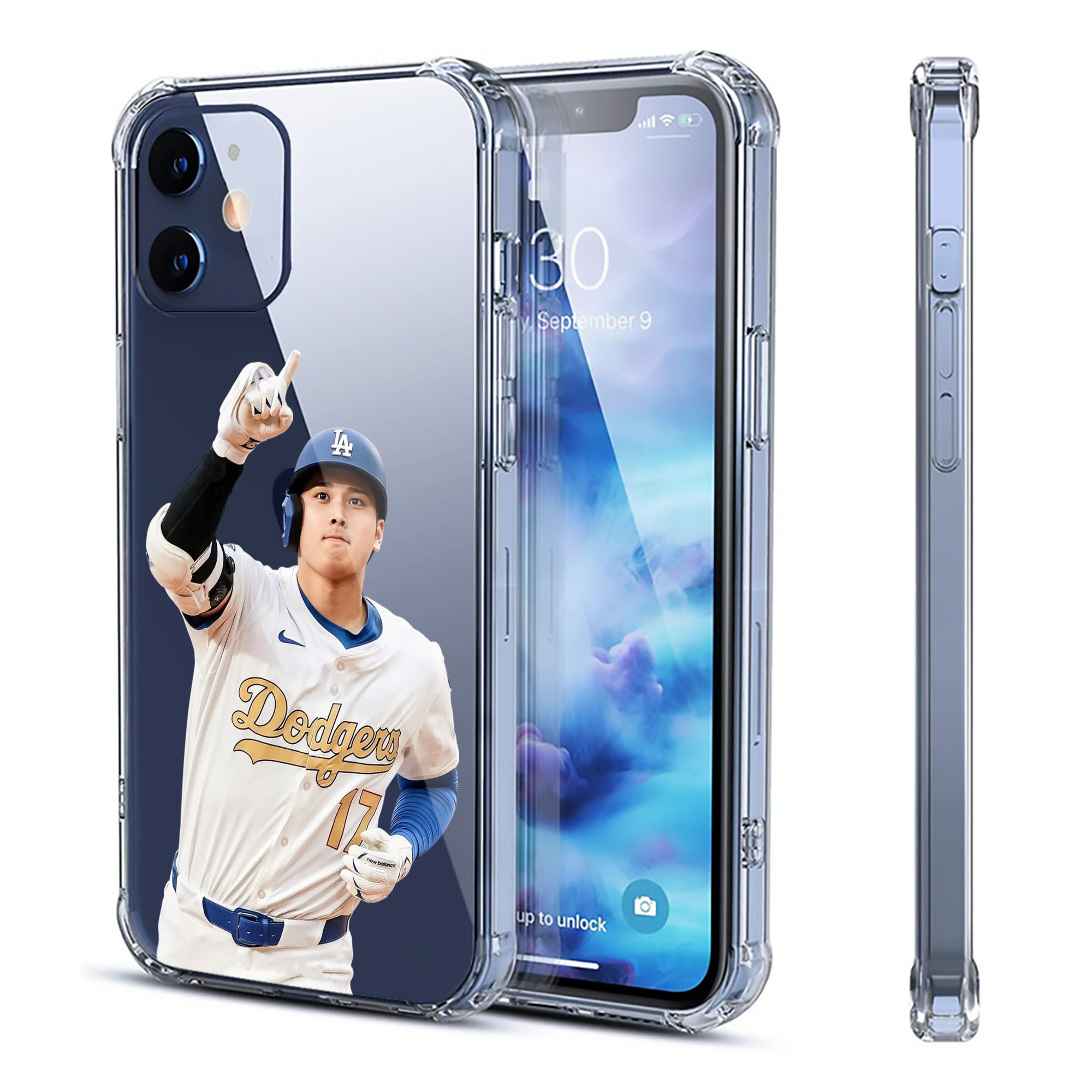  Clear IPhone 12 Case – Soft TPU With UV Print – Enhanced Drop Protection, Precise Fit, Anti-Fingerprint, Customizable Design, Scratch-Resistant, Yellow-Resistant